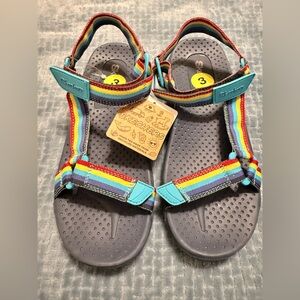 Skechers kids Colorful Sandals NWT size 3